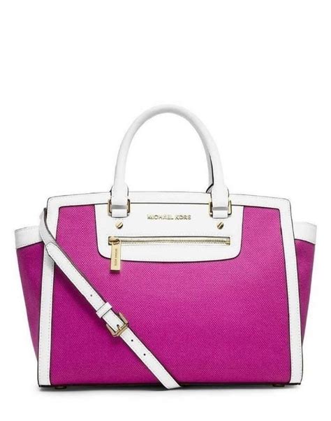 michael kors selma fuchsia|Mehr.